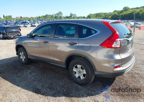 2015 Honda Cr-V Lx from USA, damaged, VIN 5J6RM4H37FL064958
